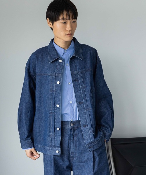 LOWRYS FARM(ローリーズファーム)の「オーバーサイズシャツ 968006(シャツ/ブラウス・メンズ・ブルー・MEDIUM/LARGE)」の11枚目の写真