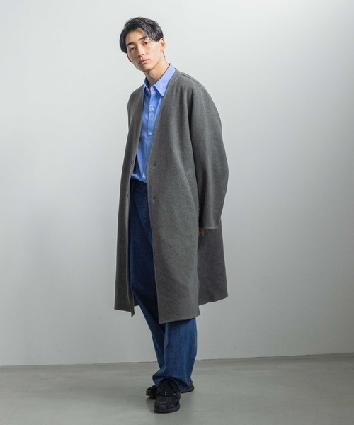 LOWRYS FARM(ローリーズファーム)の「オーバーサイズシャツ 968006(シャツ/ブラウス・メンズ・ブルー・MEDIUM/LARGE)」の18枚目の写真
