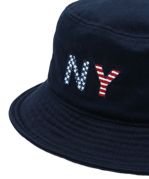 B:MING by BEAMS(ビーミングバイビームス)の「ビーミング by ビームス / NY Bucket HAT(ハット・メンズ・ホワイト/ネイビー・ONE SIZE)」の7枚目の写真