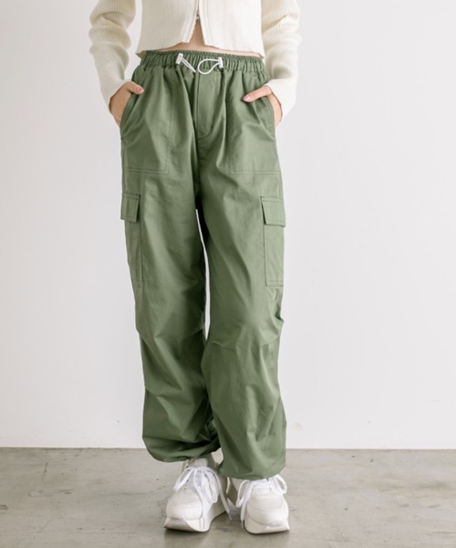 OLIVE des OLIVE（オリーブデオリーブ）の「【WEB限定】裾しぼり
