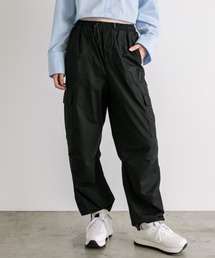 OLIVE des OLIVE | 【WEB限定】裾しぼりゆるカーゴパンツ　1032020070(カーゴパンツ)