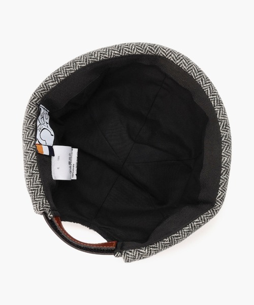 BETON CIRE(べトンシレ)の「MIKI/ミキ プリントシェブロン (UNISEX)(ニットキャップ/ビーニー・メンズ・ブラック系その他・L/XL/S/M)」の8枚目の写真