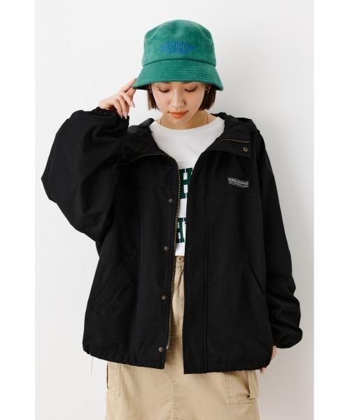RODEO CROWNS WIDE BOWL(ロデオクラウンズワイドボウル)の「WIDE MOUNTAIN PARKA(マウンテンパーカー・レディース・ライトパープル/ブラック/アイボリー・FREE)」の4枚目の写真