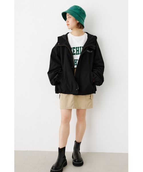 RODEO CROWNS WIDE BOWL(ロデオクラウンズワイドボウル)の「WIDE MOUNTAIN PARKA(マウンテンパーカー・レディース・ライトパープル/ブラック/アイボリー・FREE)」の5枚目の写真