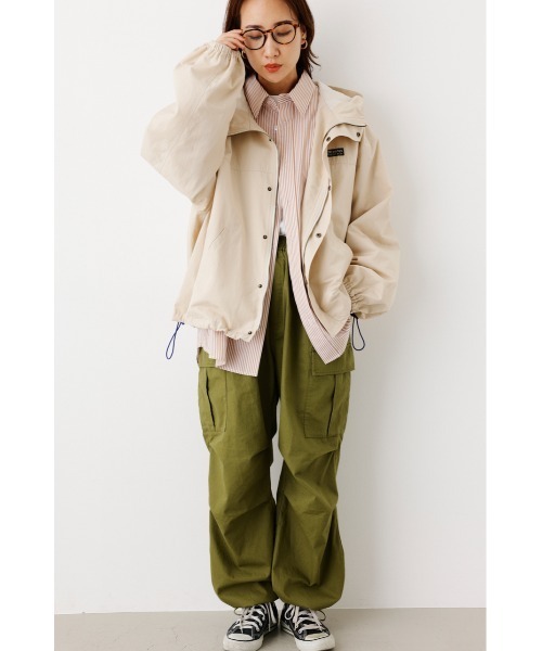 RODEO CROWNS WIDE BOWL(ロデオクラウンズワイドボウル)の「WIDE MOUNTAIN PARKA(マウンテンパーカー・レディース・ライトパープル/ブラック/アイボリー・FREE)」の10枚目の写真