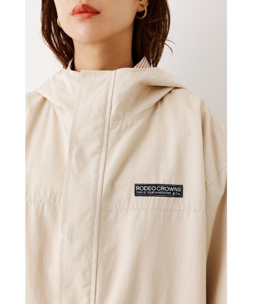 RODEO CROWNS WIDE BOWL(ロデオクラウンズワイドボウル)の「WIDE MOUNTAIN PARKA(マウンテンパーカー・レディース・ライトパープル/ブラック/アイボリー・FREE)」の13枚目の写真