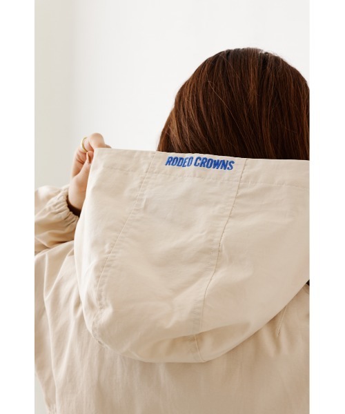 RODEO CROWNS WIDE BOWL(ロデオクラウンズワイドボウル)の「WIDE MOUNTAIN PARKA(マウンテンパーカー・レディース・ライトパープル/ブラック/アイボリー・FREE)」の14枚目の写真