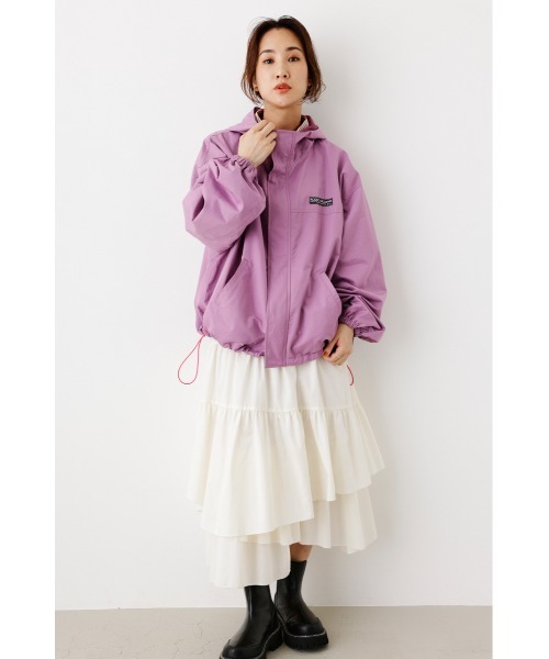 RODEO CROWNS WIDE BOWL(ロデオクラウンズワイドボウル)の「WIDE MOUNTAIN PARKA(マウンテンパーカー・レディース・ライトパープル/ブラック/アイボリー・FREE)」の20枚目の写真