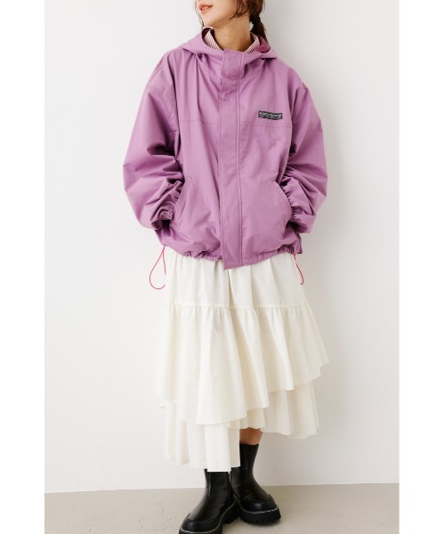 RODEO CROWNS WIDE BOWL(ロデオクラウンズワイドボウル)の「WIDE MOUNTAIN PARKA(マウンテンパーカー・レディース・ライトパープル/ブラック/アイボリー・FREE)」の21枚目の写真