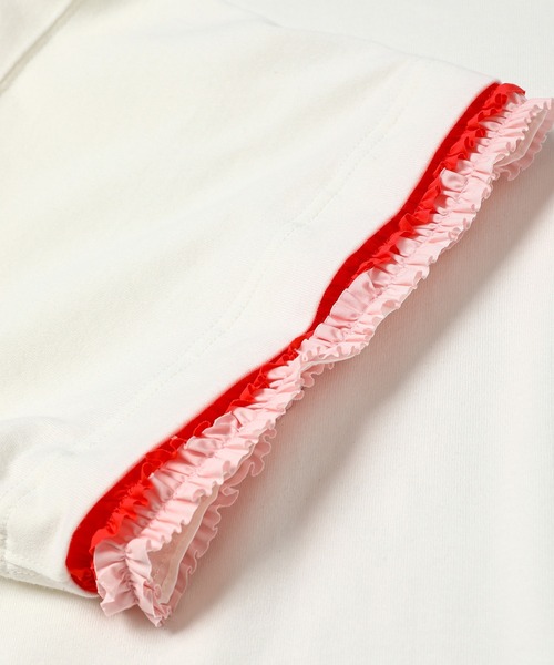 FACETASM(ファセッタズム)の「FRILL TEE(Tシャツ/カットソー・メンズ・ライトブルー/ホワイト・4/5)」の3枚目の写真