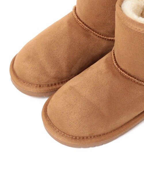 B:MING by BEAMS（ビーミングバイビームス）の「B:MING by BEAMS / ベーシック フェイクムートン ブーツ（17~19cm）（ブーツ・キッズ・キャメル/ブラック/ブラウン・18/19/17）」の13枚目の写真