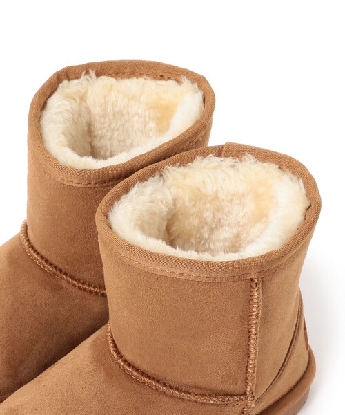 B:MING by BEAMS（ビーミングバイビームス）の「B:MING by BEAMS / ベーシック フェイクムートン ブーツ（17~19cm）（ブーツ・キッズ・キャメル/ブラック/ブラウン・18/19/17）」の14枚目の写真