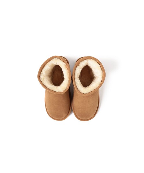 B:MING by BEAMS（ビーミングバイビームス）の「B:MING by BEAMS / ベーシック フェイクムートン ブーツ（17~19cm）（ブーツ・キッズ・キャメル/ブラック/ブラウン・18/19/17）」の17枚目の写真