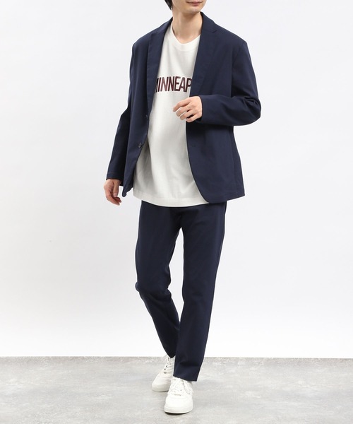 GLOBAL WORK Smile Seed Store（グローバルワーク スマイルシードストア）の「NRストレッチスリムパンツ/180967（その他パンツ・メンズ・ベージュ/ブラック/杢グレー/ネイビー・SMALL/MEDIUM/LARGE/X-LARGE）」の22枚目の写真