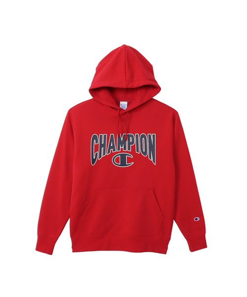 Champion(チャンピオン)の「【Champion/チャンピオン】メンズ ベーシック フーデッドスウェットシャツ(パーカー・メンズ・ホワイト/ネイビー/ブラック/レッド/グレー・LARGE/X-LARGE/MEDIUM/SMALL)」の5枚目の写真