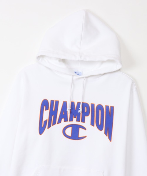 Champion(チャンピオン)の「【Champion/チャンピオン】メンズ ベーシック フーデッドスウェットシャツ(パーカー・メンズ・ホワイト/ネイビー/ブラック/レッド/グレー・LARGE/X-LARGE/MEDIUM/SMALL)」の7枚目の写真