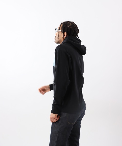 Champion(チャンピオン)の「【Champion/チャンピオン】メンズ ベーシック フーデッドスウェットシャツ(パーカー・メンズ・ホワイト/ネイビー/ブラック/レッド/グレー・LARGE/X-LARGE/MEDIUM/SMALL)」の10枚目の写真