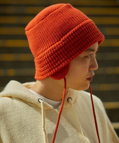 RACAL（ラカル）の「RACAL/ラカル 別注 Ear Flap Knit Hat