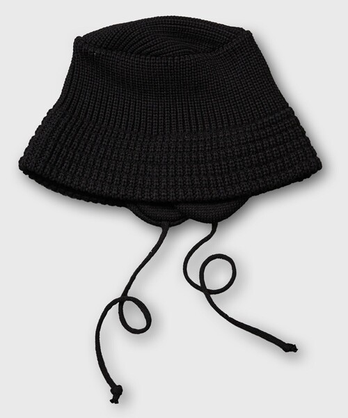 RACAL（ラカル）の「RACAL/ラカル 別注 Ear Flap Knit Hat/イヤー フラップニットハット（ハット・メンズ・ナチュラル/ブラック/グレイッシュベージュ/オレンジ・FREE）」の16枚目の写真