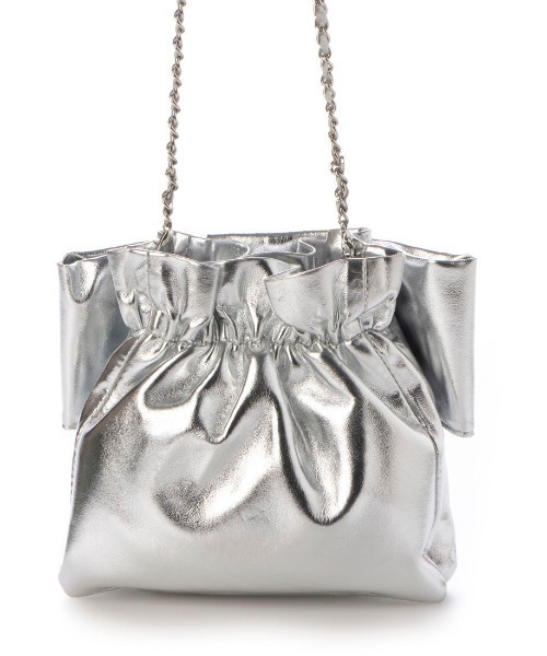 kakatoo(カカトゥ)の「カカトゥ kakatoo / リボンチェーンショルダー(ショルダーバッグ・レディース・ゴールド/シルバー/ブラック・FREE)」の15枚目の写真