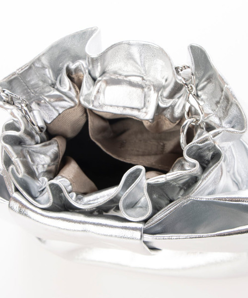 kakatoo(カカトゥ)の「カカトゥ kakatoo / リボンチェーンショルダー(ショルダーバッグ・レディース・ゴールド/シルバー/ブラック・FREE)」の17枚目の写真