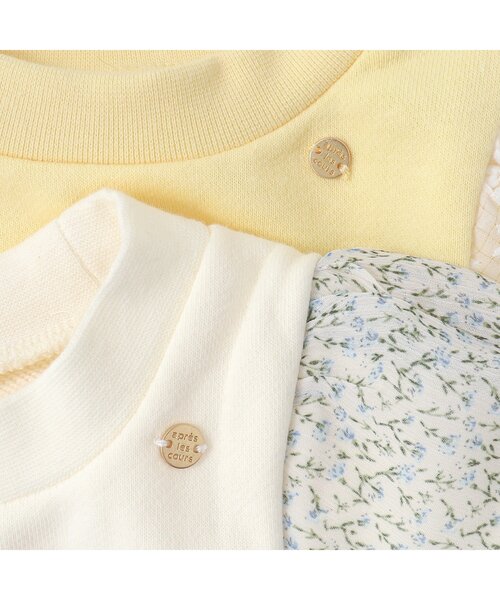 apres les cours（アプレレクール）の「シアースリーブトレーナー（スウェット・キッズ・クリーム/ブラック/アイボリー・100/140/110/120/80/90/130）」の20枚目の写真