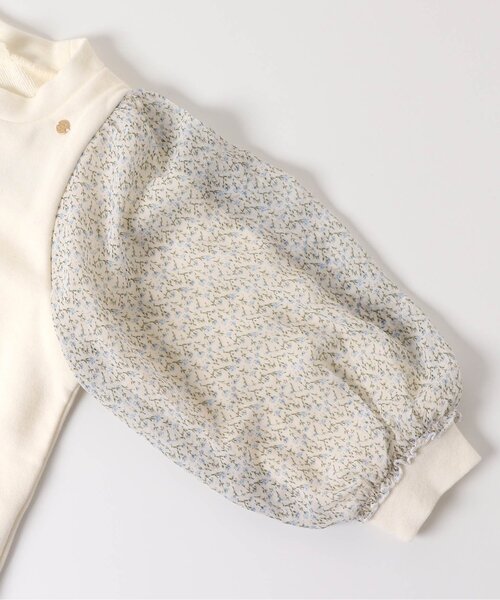 apres les cours（アプレレクール）の「シアースリーブトレーナー（スウェット・キッズ・クリーム/ブラック/アイボリー・100/140/110/120/80/90/130）」の12枚目の写真