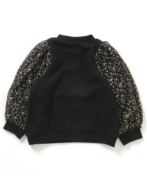 apres les cours（アプレレクール）の「シアースリーブトレーナー（スウェット・キッズ・クリーム/ブラック/アイボリー・100/140/110/120/80/90/130）」の10枚目の写真