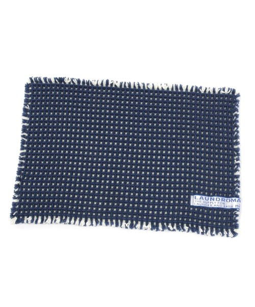 niko and...（ニコアンド）の「【LAUNDROMAT&TUB】ワッフルバスマット（ランドリーグッズ・レディース・ブルー/ホワイト・0）」の12枚目の写真
