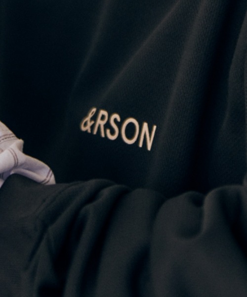 ＆RSON（アンダーソン）の「STANDARD L/S T-SHIRT（Tシャツ/カットソー・メンズ・ブラック/ベージュ・SMALL/MEDIUM/LARGE/X-LARGE）」の6枚目の写真