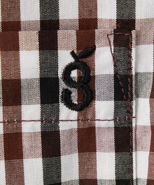 GREEN LABEL RELAXING【美品】 ダブル チェック ブラウン green label relaxing（グリーンレーベルリラクシング）の「FM