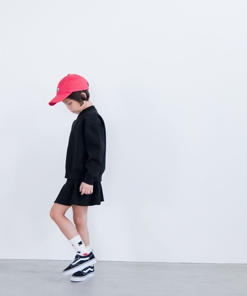 LOWRYS FARM（ローリーズファーム）の「ニットミニスカート　983867（スカート・キッズ・ピンク/レッド/ブラック・120cm/130cm/150cm/140cm/110cm）」の5枚目の写真