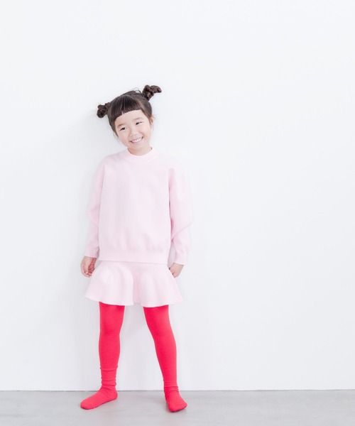 LOWRYS FARM（ローリーズファーム）の「ニットミニスカート　983867（スカート・キッズ・ピンク/レッド/ブラック・120cm/130cm/150cm/140cm/110cm）」の9枚目の写真