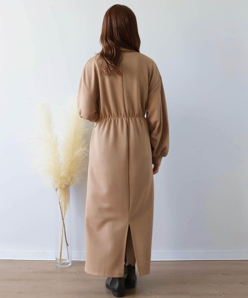 mil(ミル)の「【150㎝前後の小柄さんサイズ】ドロストスウェットワンピース【2WAY】(ワンピース・レディース・ライトベージュ/アッシュグレー/タン・S/XS)」の11枚目の写真
