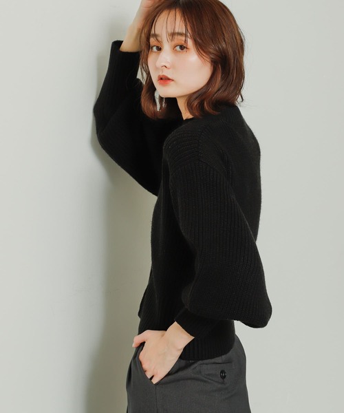 セール】クルーネックジップセーター（ニット/セーター）｜SENSE OF