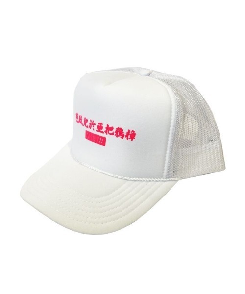 VIRGOwearworks(ヴァルゴウェアワークス)の「3D LOGO MESH CAP 2(キャップ・メンズ・カーキ/ホワイト/ターコイズブルー・FREE)」の2枚目の写真