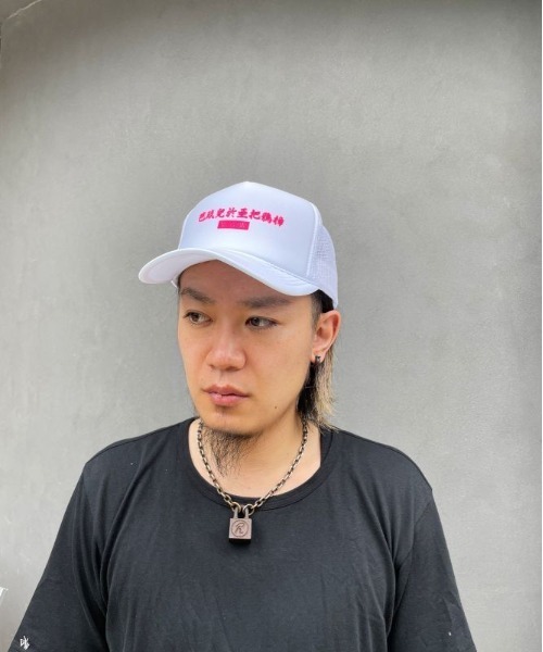 VIRGOwearworks(ヴァルゴウェアワークス)の「3D LOGO MESH CAP 2(キャップ・メンズ・カーキ/ホワイト/ターコイズブルー・FREE)」の14枚目の写真