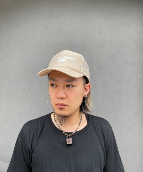 VIRGOwearworks(ヴァルゴウェアワークス)の「3D LOGO MESH CAP 2(キャップ・メンズ・カーキ/ホワイト/ターコイズブルー・FREE)」の15枚目の写真