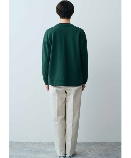THREE FIFTY STANDARD（スリーフィフティースタンダード）の「ＴＨＲＥＥ　ＦＩＦＴＹ　ＳＴＡＮＤＡＲＤ　Ｖネックカーディガン（カーディガン/ボレロ・レディース・ネイビー/グリーン・MEDIUM/LARGE/X-LARGE/XX-LARGE）」の6枚目の写真