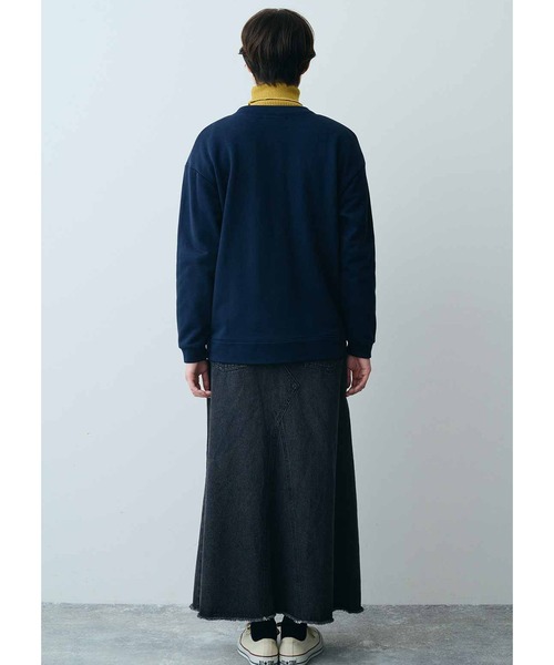 THREE FIFTY STANDARD（スリーフィフティースタンダード）の「ＴＨＲＥＥ　ＦＩＦＴＹ　ＳＴＡＮＤＡＲＤ　Ｖネックカーディガン（カーディガン/ボレロ・レディース・ネイビー/グリーン・MEDIUM/LARGE/X-LARGE/XX-LARGE）」の12枚目の写真