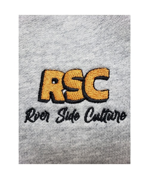 RIVER SIDE CULTURE（リバーサイドカルチャー）の「RIVER SIDE CULTURE/RSC SURF プルパーカー MEN (M4)（パーカー・メンズ・グレー/ブラック・LARGE/SMALL/MEDIUM/X-LARGE）」の7枚目の写真