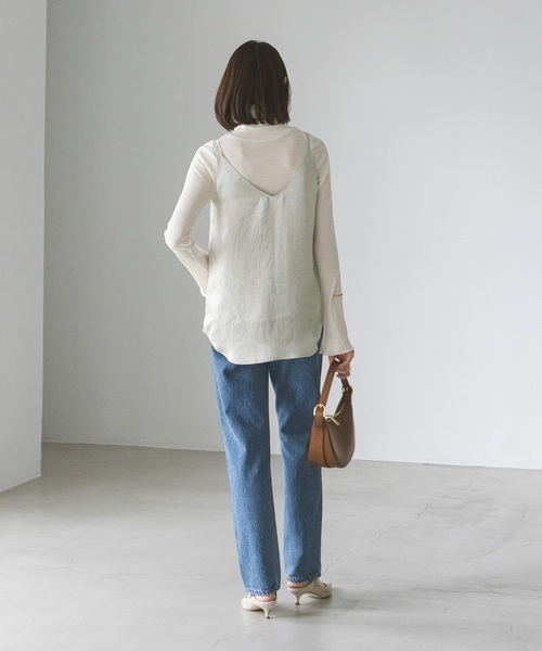 セール】《追加》サテンキャミソール（キャミソール）｜NOBLE