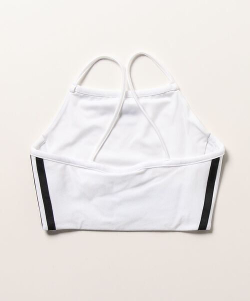 adidas(アディダス)の「スリーストライプス ブラトップ / アディダスオリジナルス adidas Originals(Tシャツ/カットソー・レディース・ホワイト・XX-LARGE/LARGE/X-SMALL/SMALL/X-LARGE/MEDIUM)」の7枚目の写真