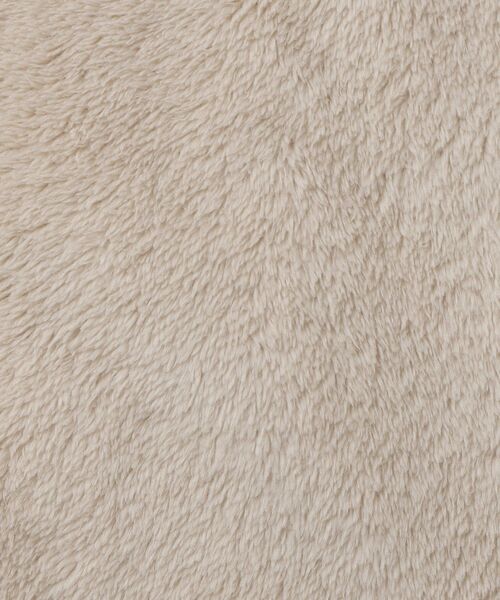 DRESKIP（ドレスキップ）の「◆ふわふわもこもこリブ切替ボアトップス（Tシャツ/カットソー・レディース・オフホワイト/ブルー/ベージュ/ピンク系・02/03/04）」の9枚目の写真