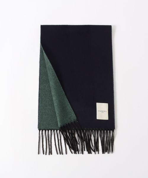 PIACENZA（ピアチェンツァ）の「【PIACENZA / ピアチェンツァ】シルクカシミアWフェイスソリッド 30*170（マフラー・メンズ・ライトイエロー/ボルドー/ライトグレー/ネイビー・FREE）」の6枚目の写真
