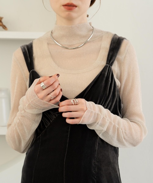 hinari キャップ アイボリー CIAOPANIC TYPY（チャオパニックティピー）の「刺繍イニシャル