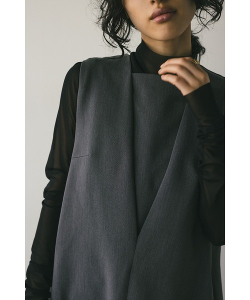 セール】レイヤーネックフレアワンピース（ワンピース