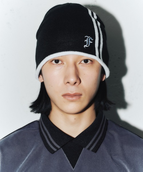 FCMM（エフシーエムエム）の「【日本限定アイテム】REVERSIBLE BEANIE/リバーシブルビーニー（ニットキャップ/ビーニー・レディース・ブラック/ホワイト/グレー・FREE）」の4枚目の写真