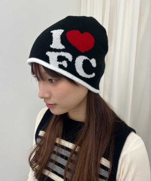 FCMM（エフシーエムエム）の「【日本限定アイテム】REVERSIBLE BEANIE/リバーシブルビーニー（ニットキャップ/ビーニー・レディース・ブラック/ホワイト/グレー・FREE）」の17枚目の写真