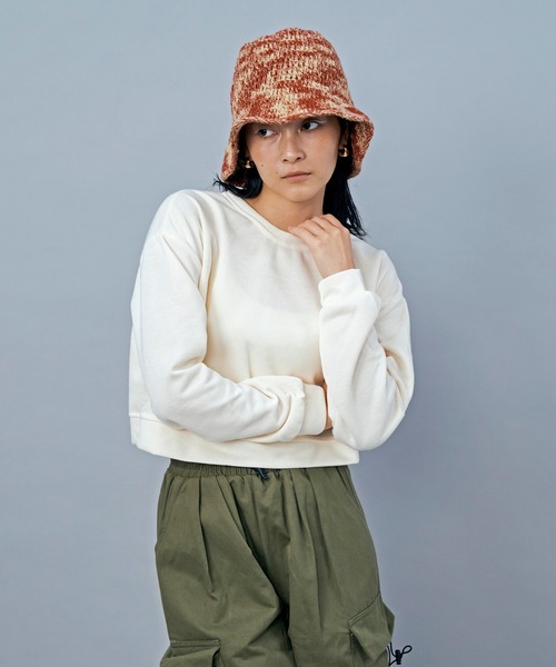 LIENCOEUR（リアンクール）の「ショートフライストップス（Tシャツ/カットソー・レディース・ライトイエロー/グレー/ライトグリーン/アイボリー/ライトブルー・FREE）」の16枚目の写真